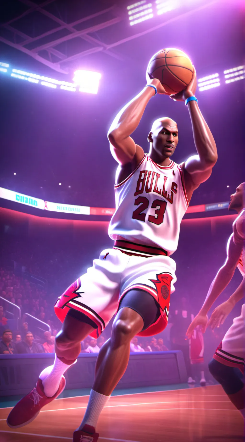 ai character: Michael Jordan background