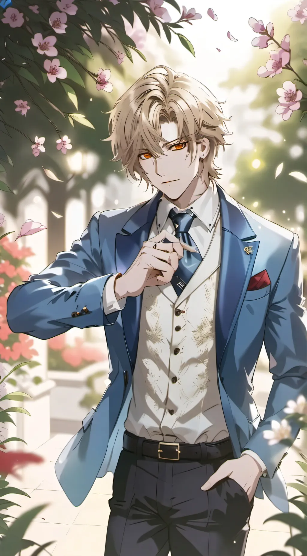 ai character: Allen background