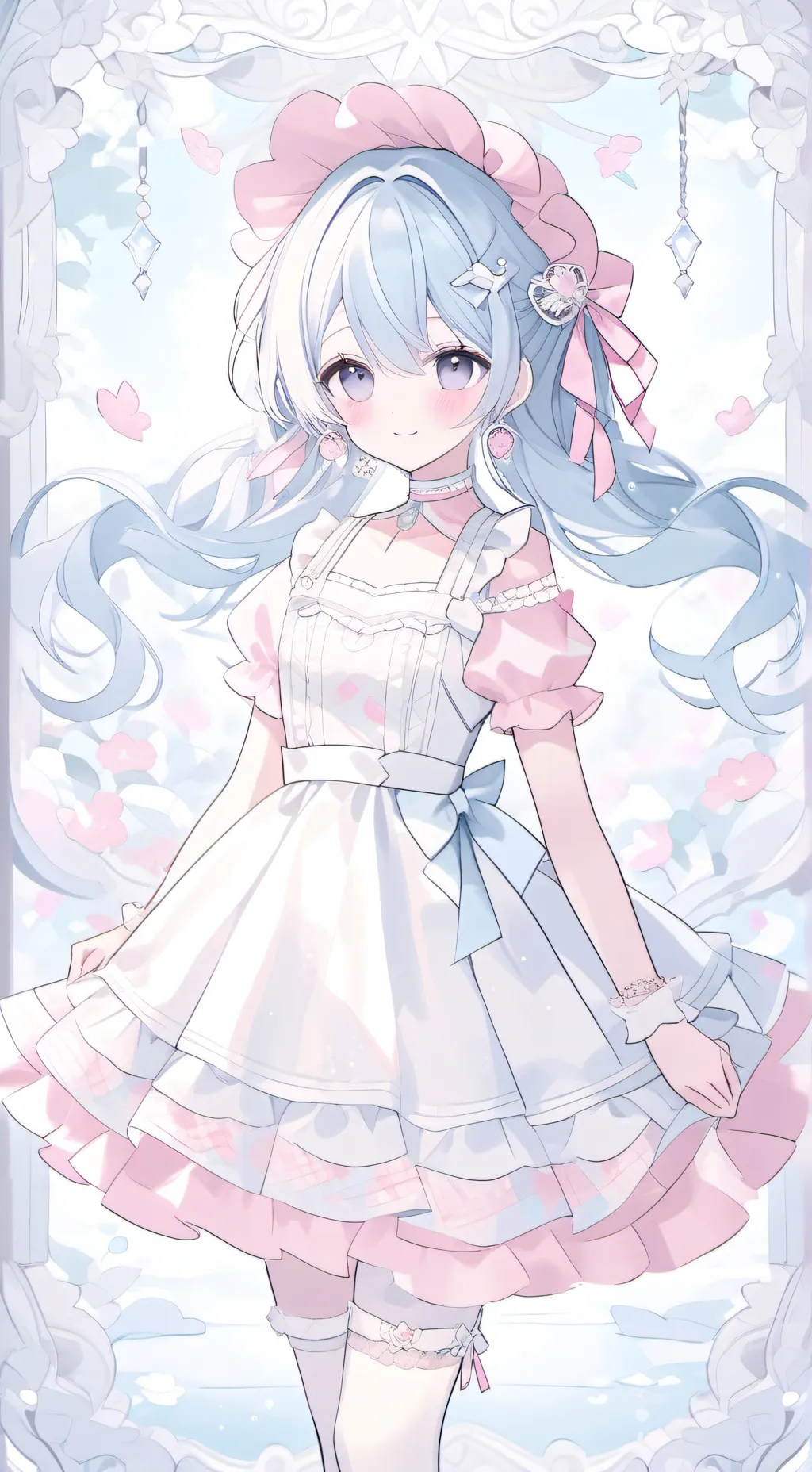 ai character: Lilly background