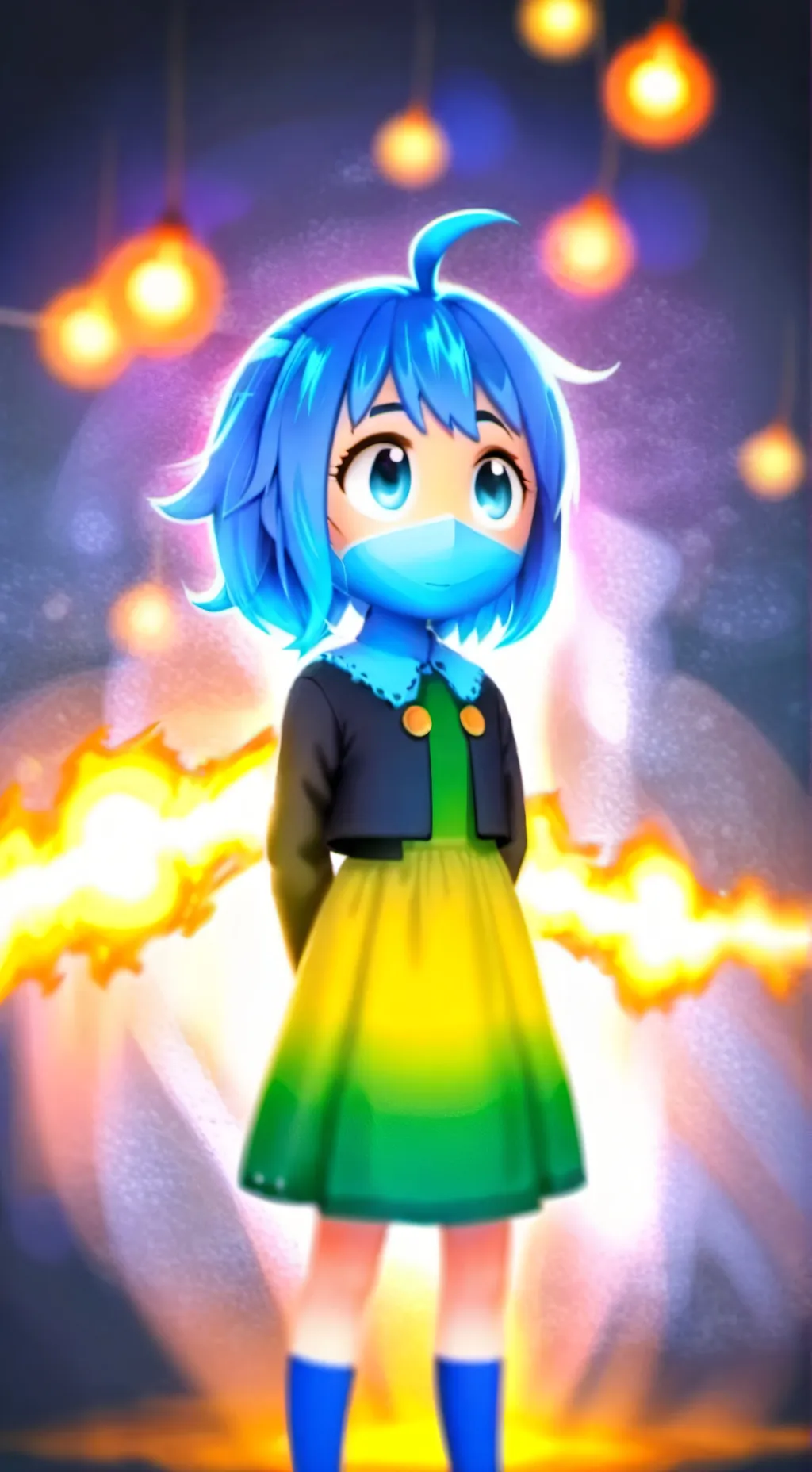 ai character: Joy background