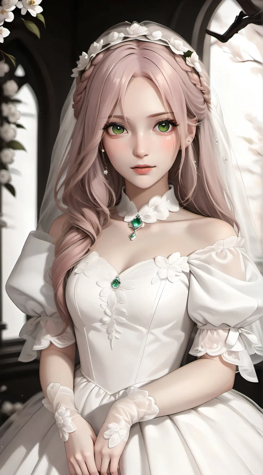ai character: Jessica Williams  background
