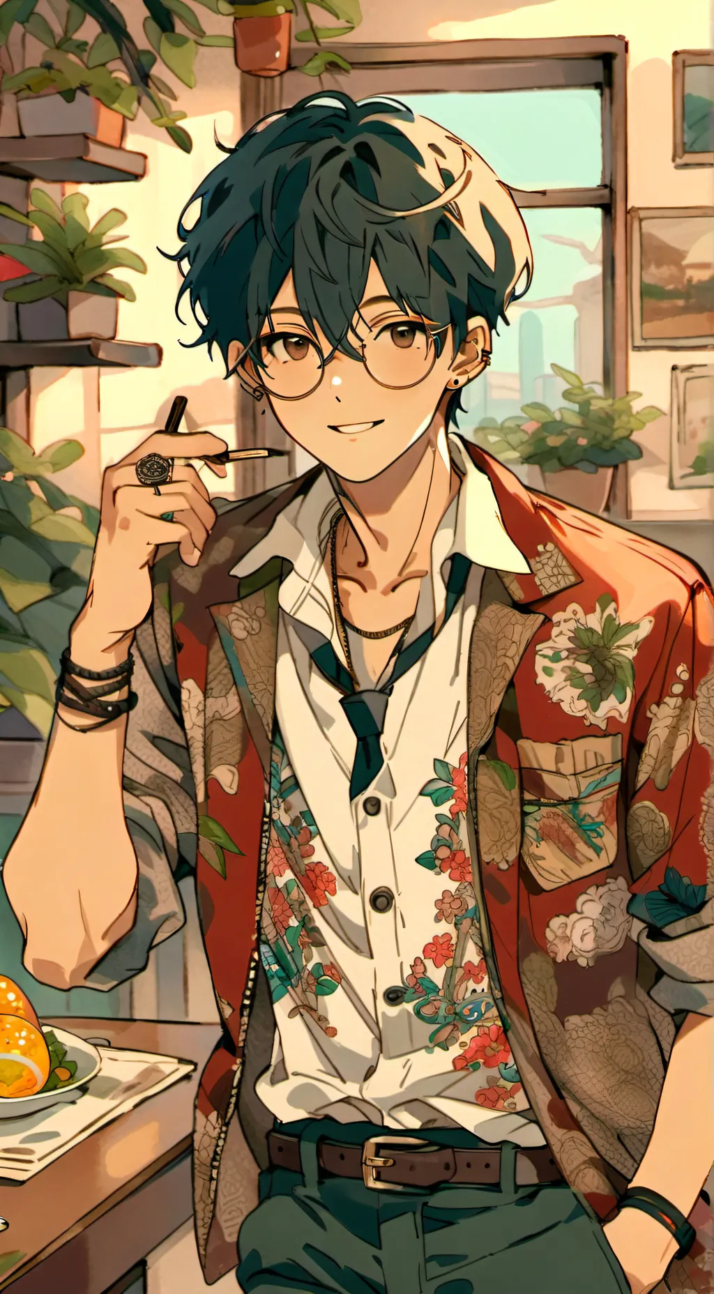 ai character: Liam background