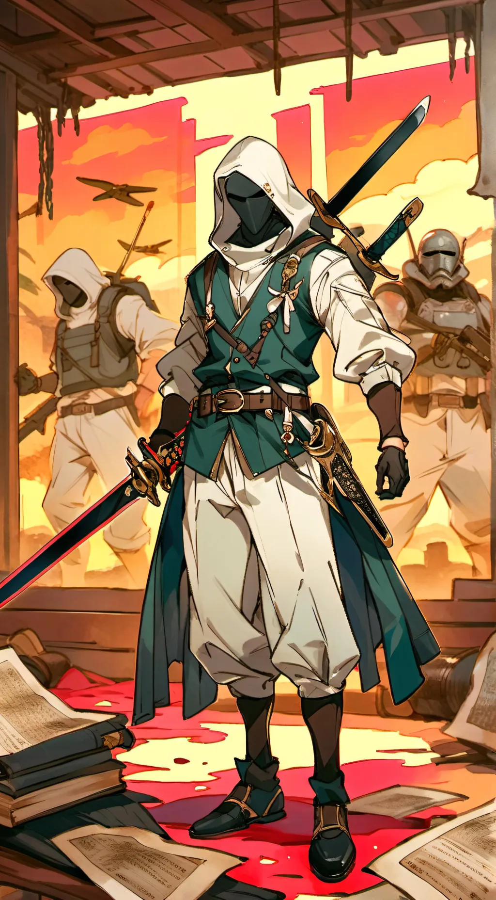 ai character: Kapi Tails background