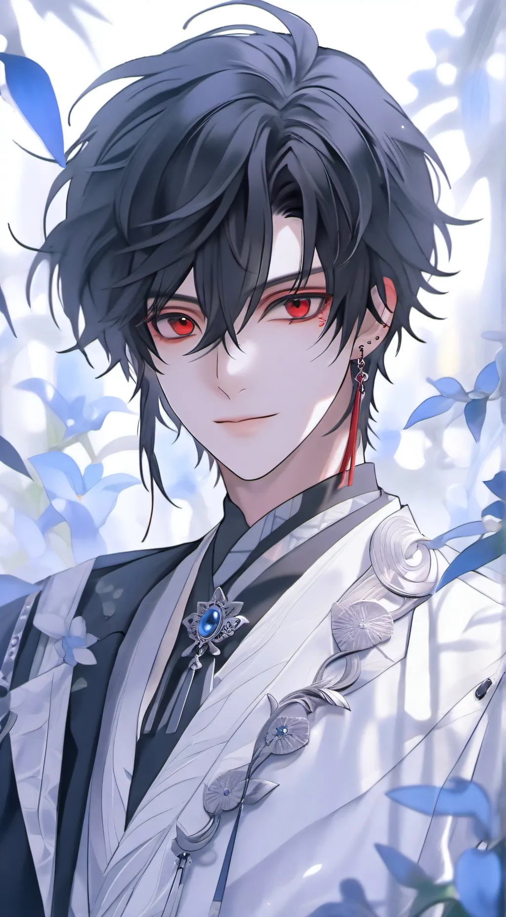 ai character: Luca  background
