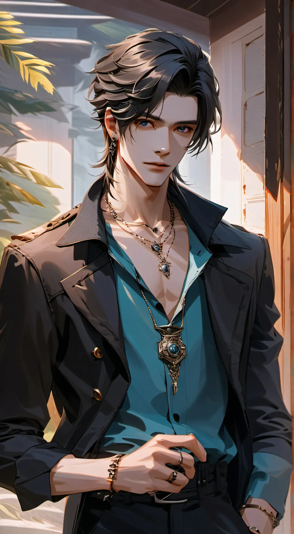 ai character: Caleb background