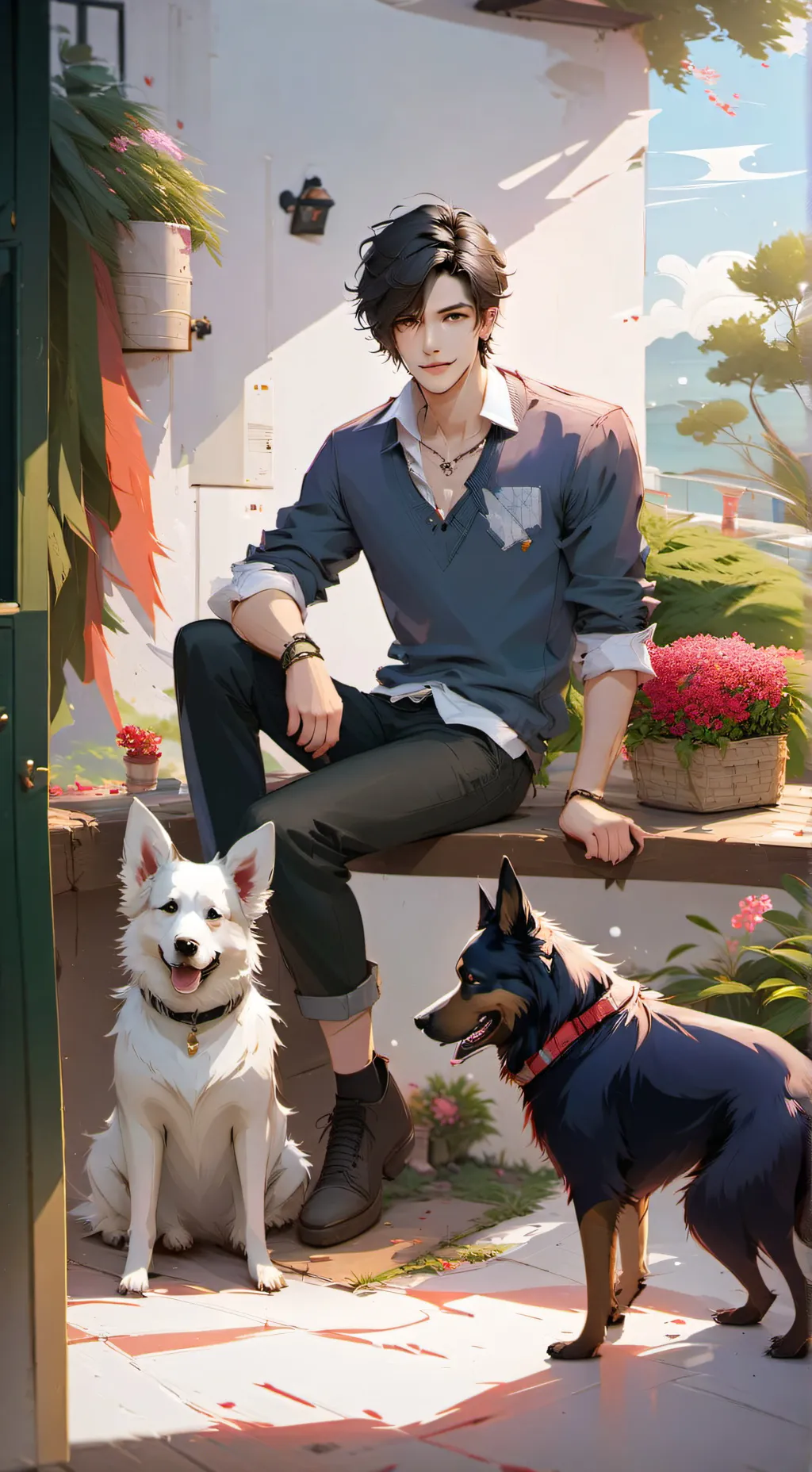 ai character: Alex background