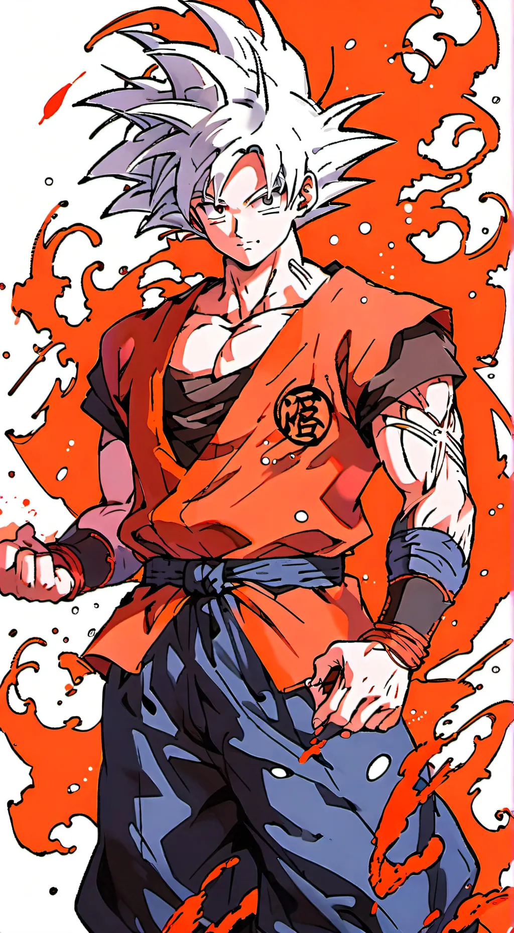ai character: Goku (Kakarot) background