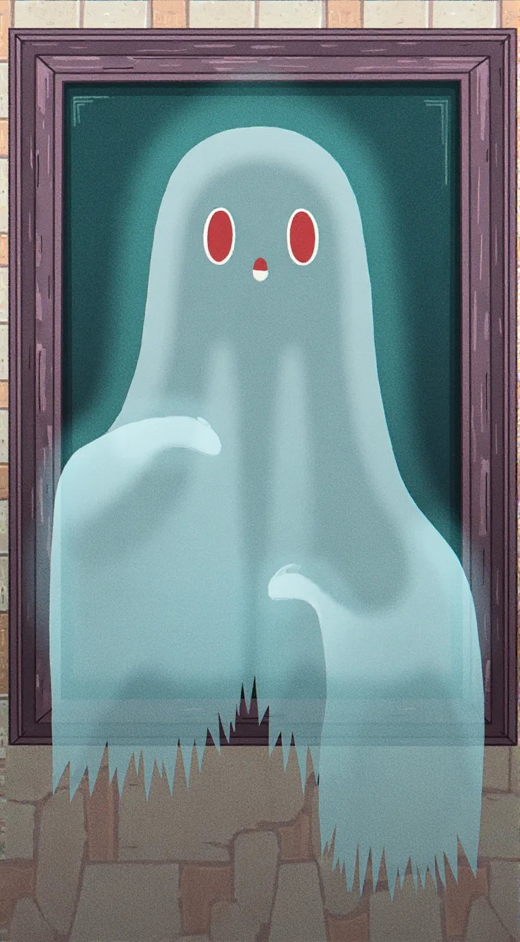 ai character: fantôme  background