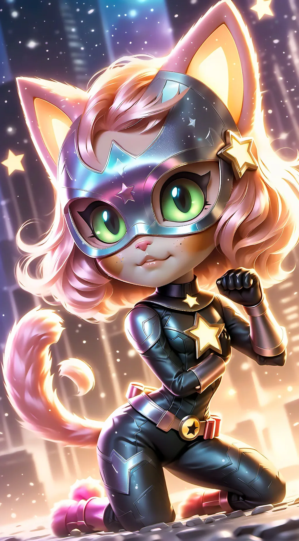 Talkie AI - Chat with lily/cat girl noir