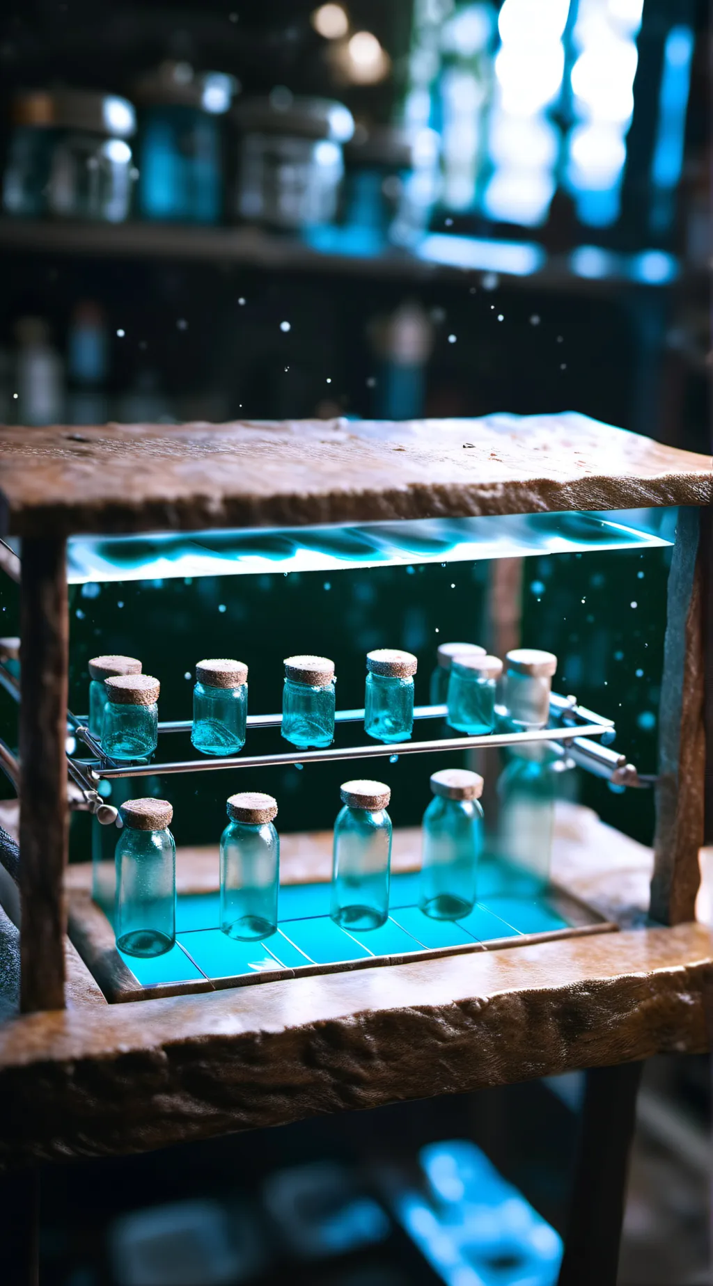 ai character: The Lab background