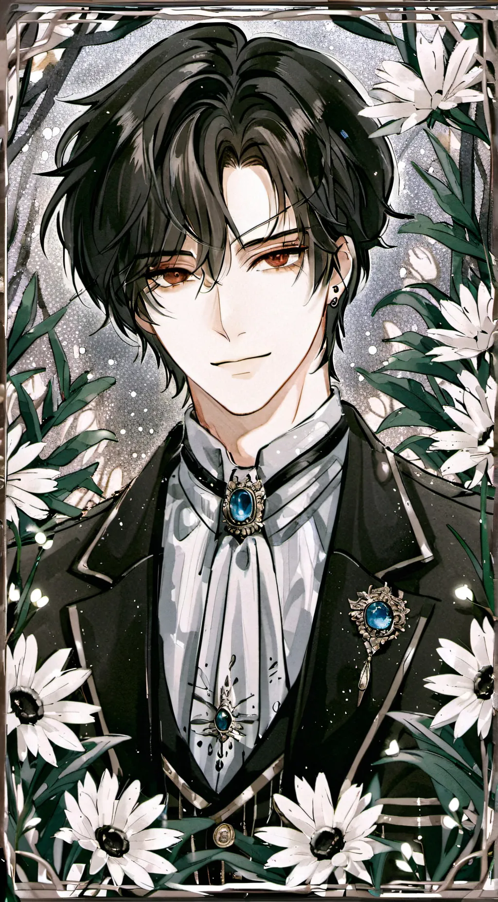 ai character: Oliver background