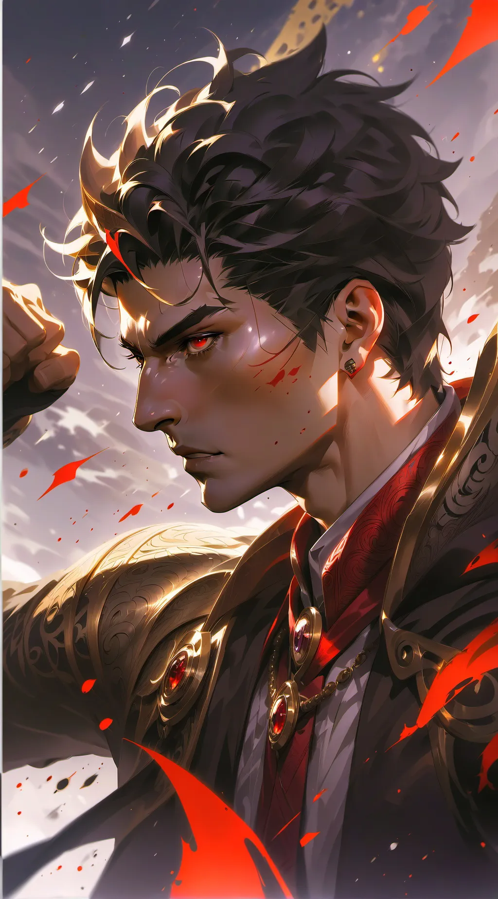 ai character: You Finna Die background