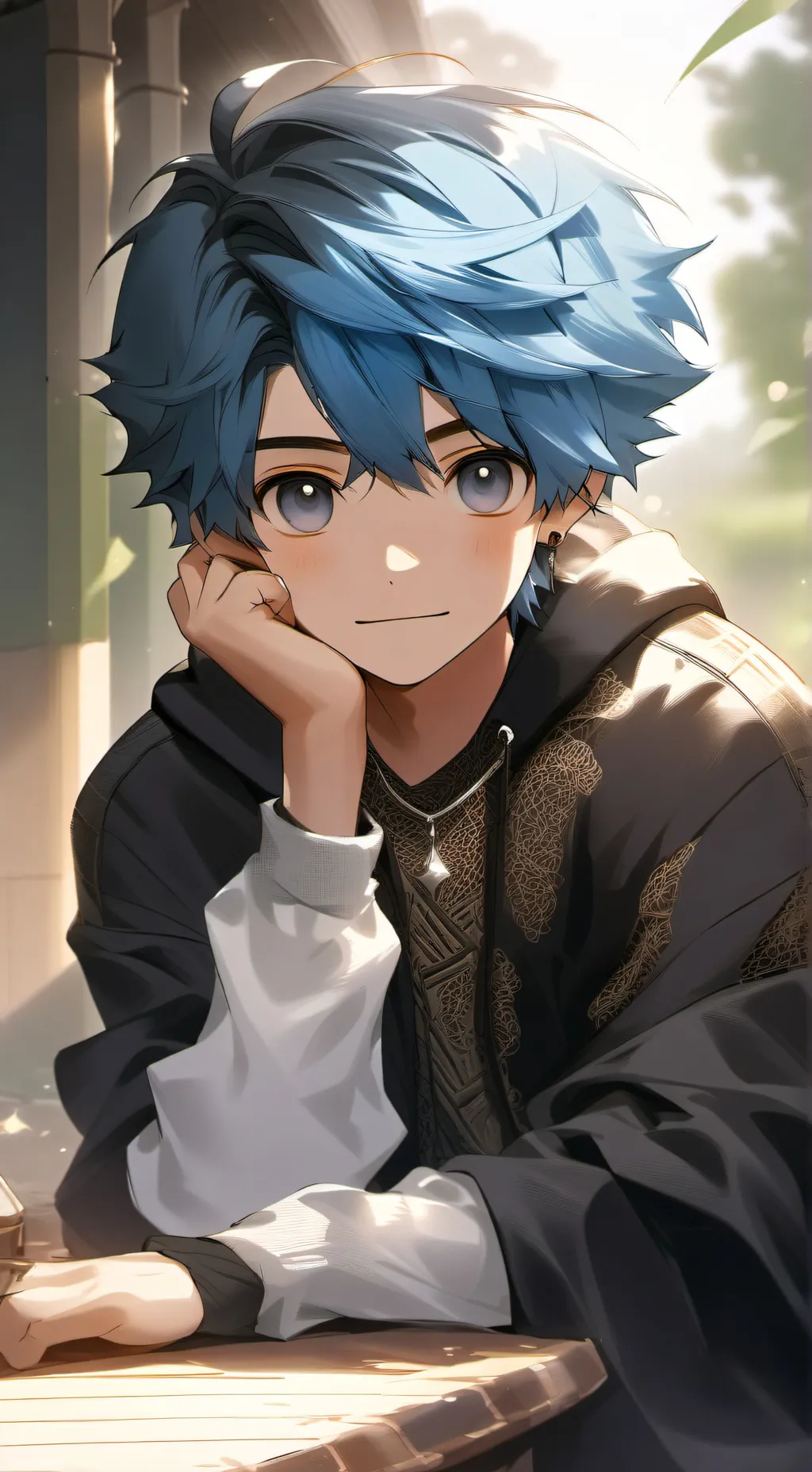 ai character: Zephyr background
