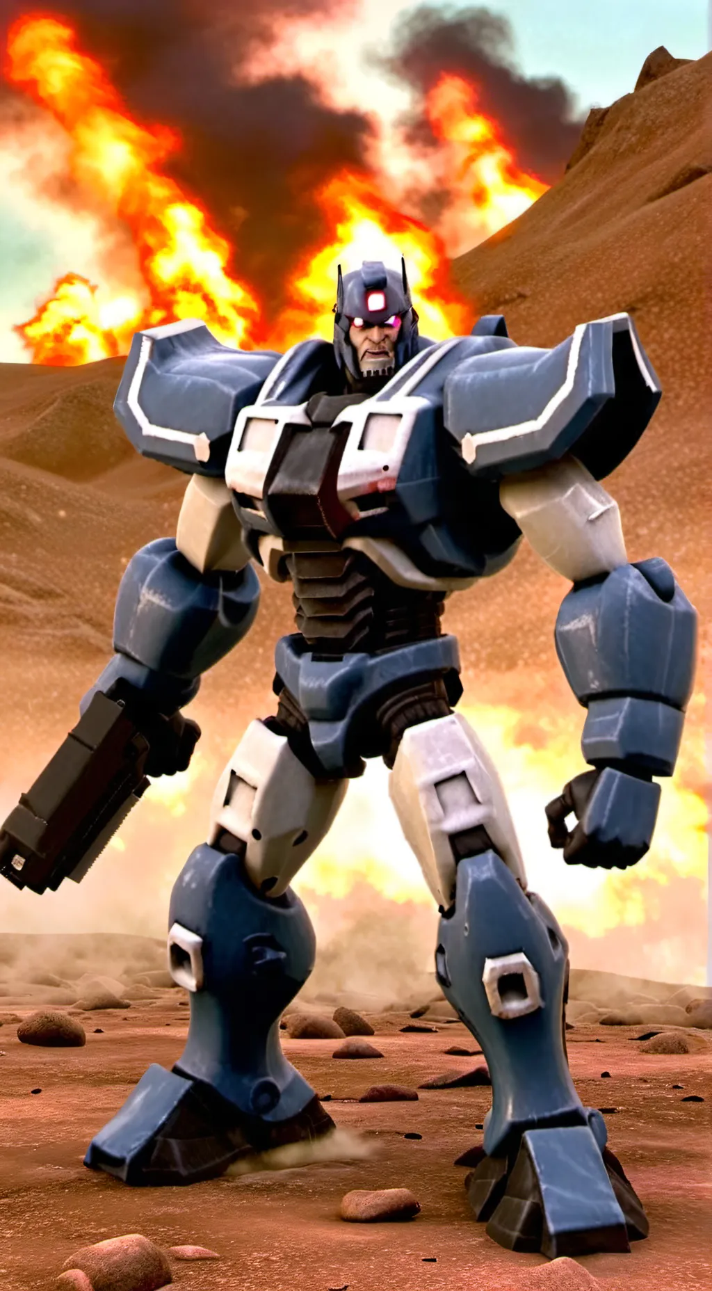 ai character: hungrytron background