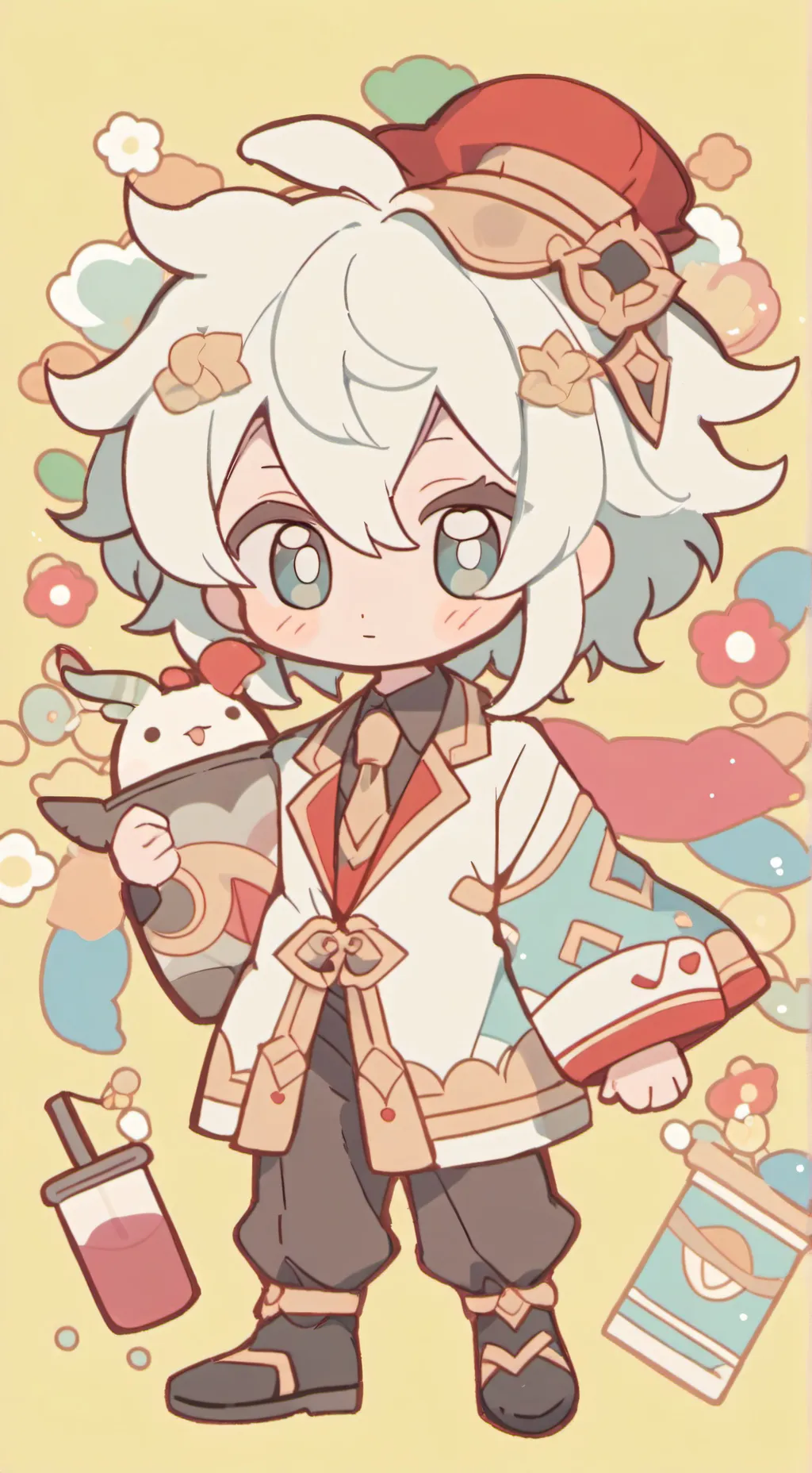 ai character: Haku background