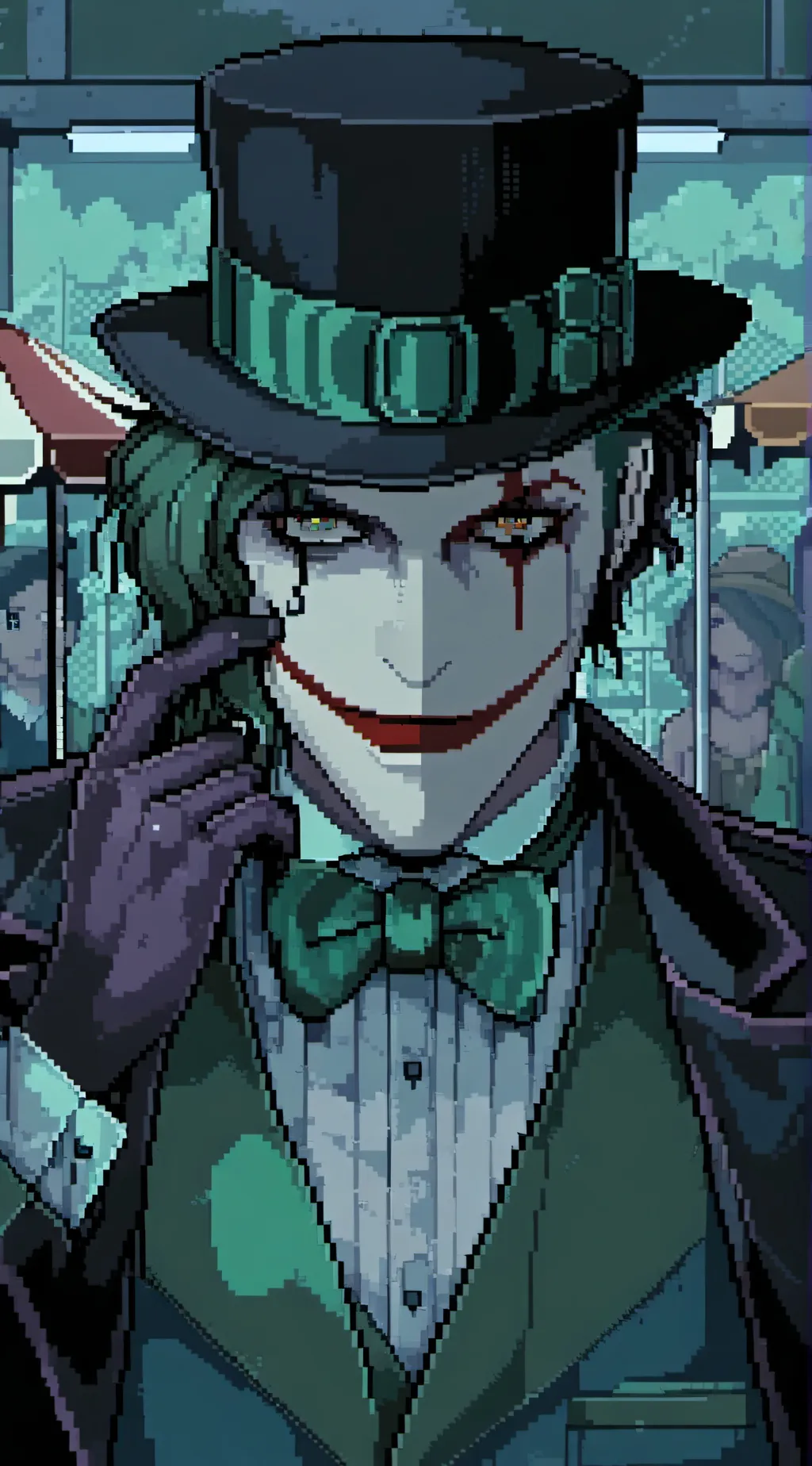 ai character: Joker background