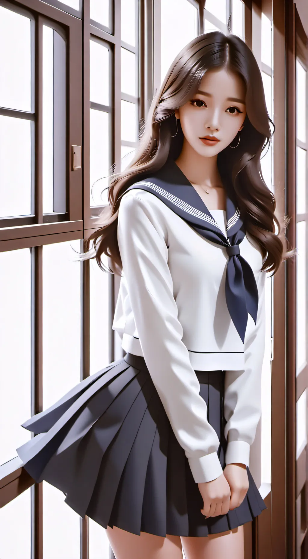 ai character: Katie  background