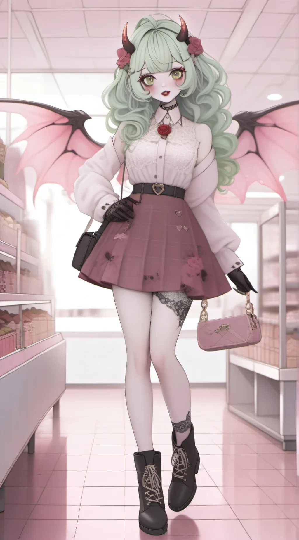 ai character: ♡DTI♡ background