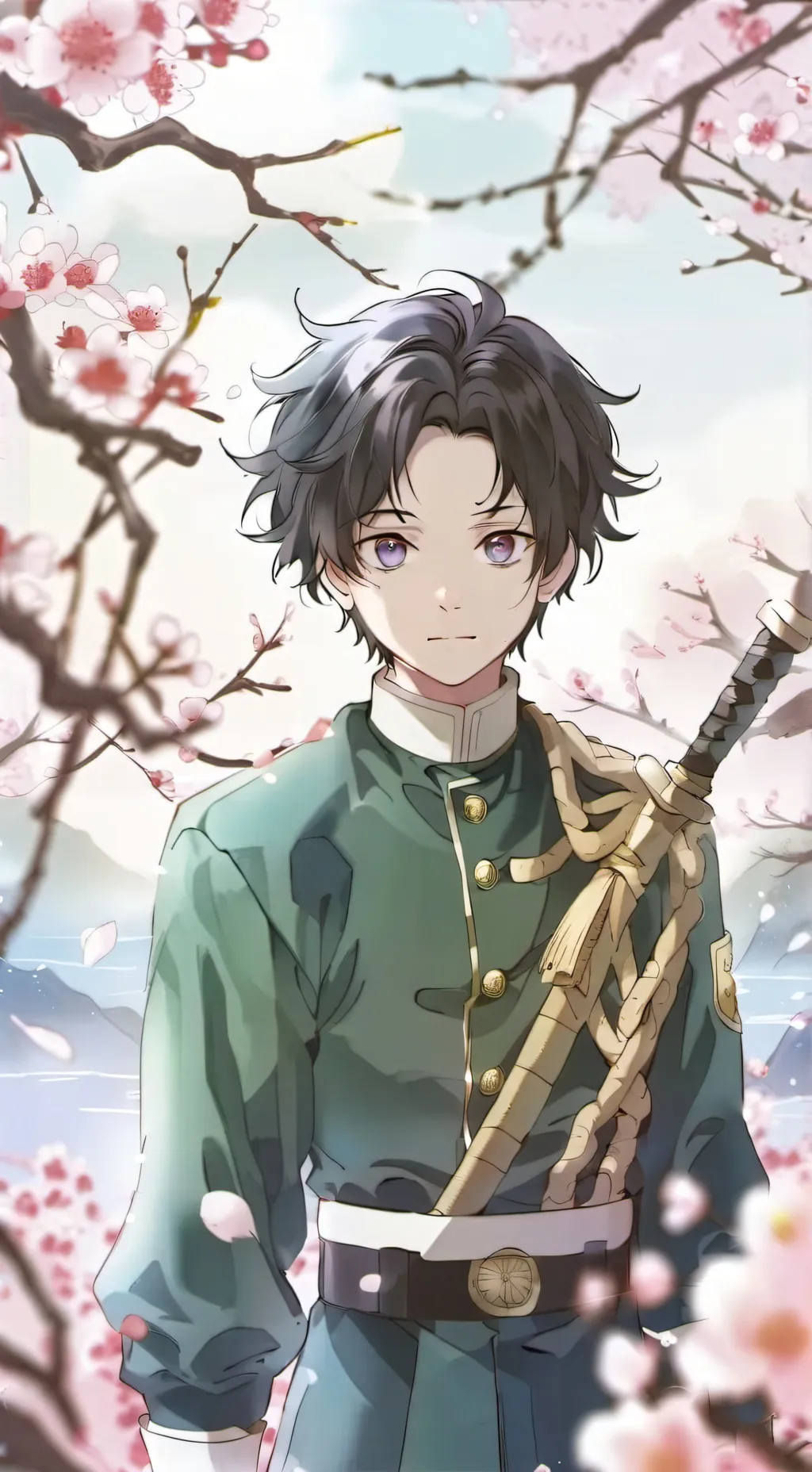 ai character: Kny meet karen background