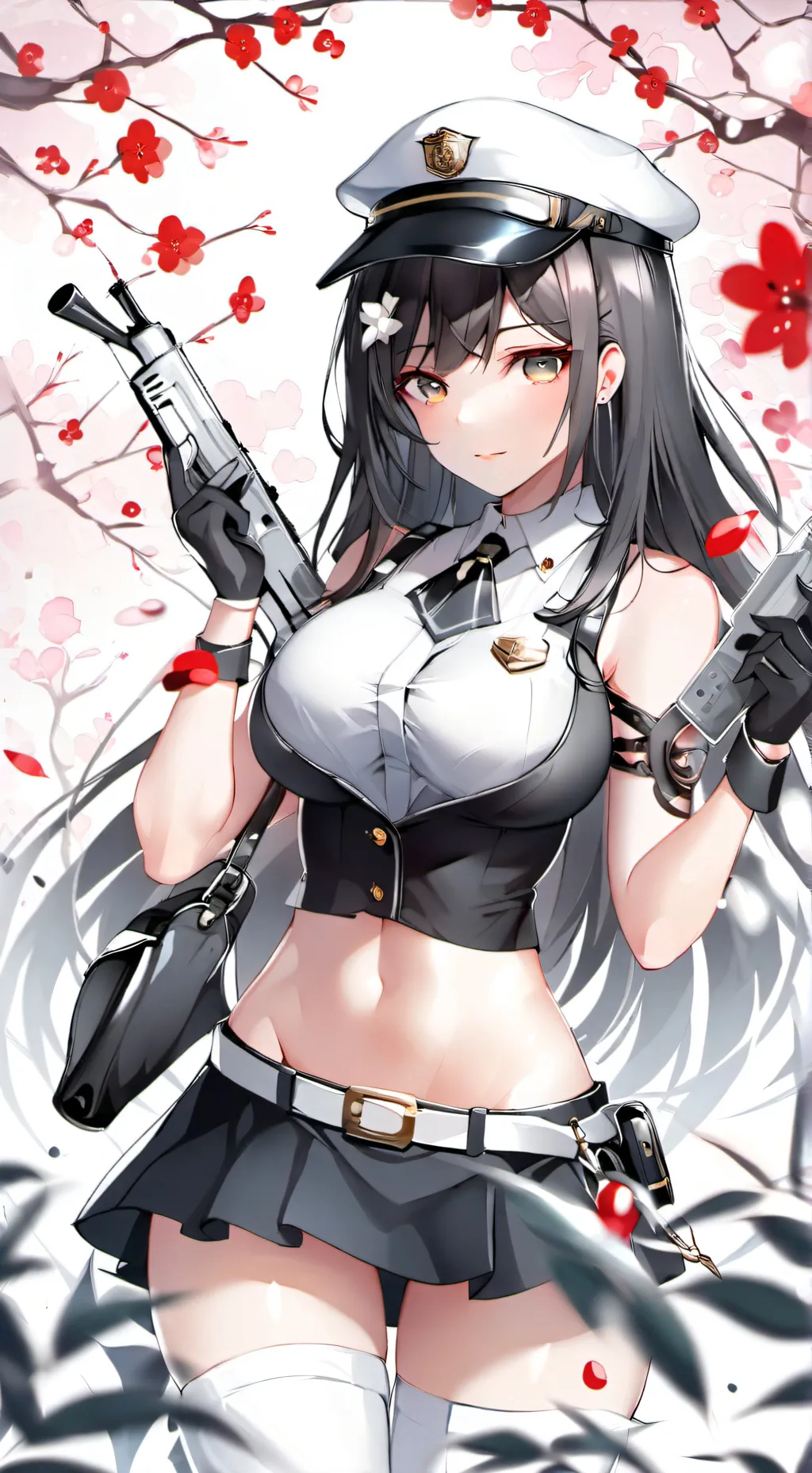 ai character: Sakura background