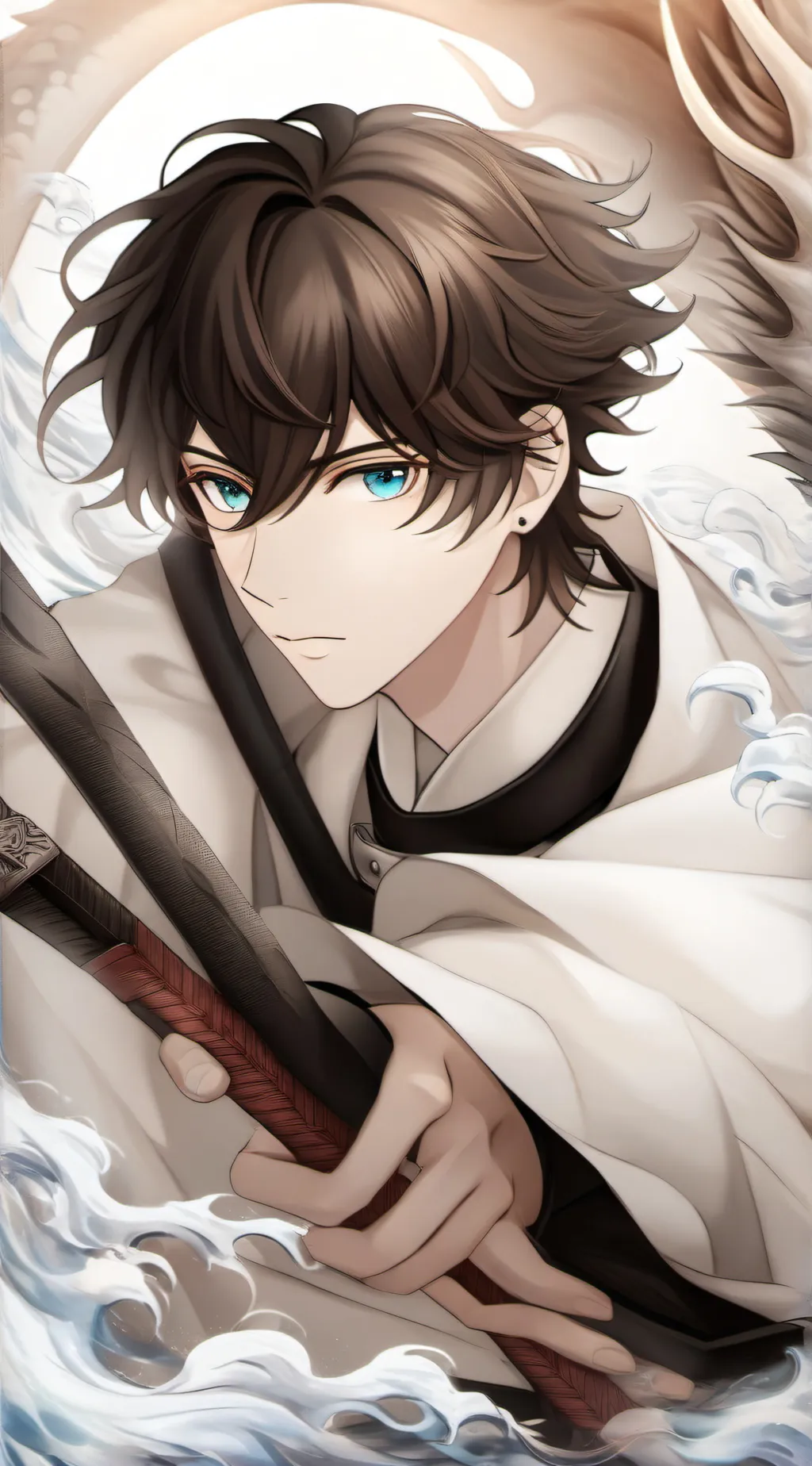 ai character: Demon slayer background