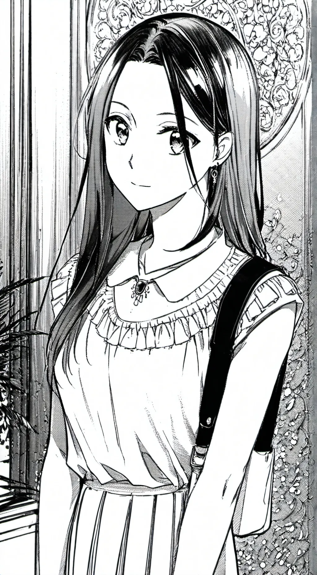 ai character: Emilie  background