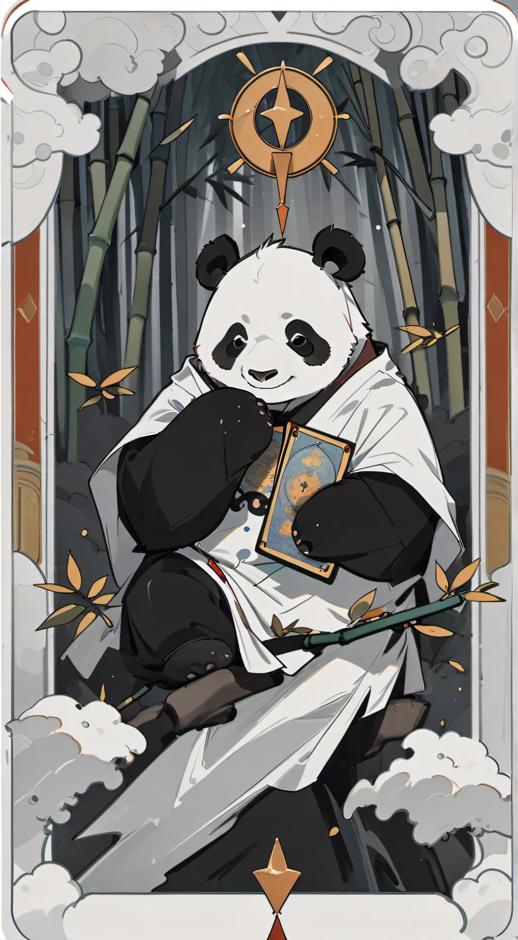 ai character: Luna background
