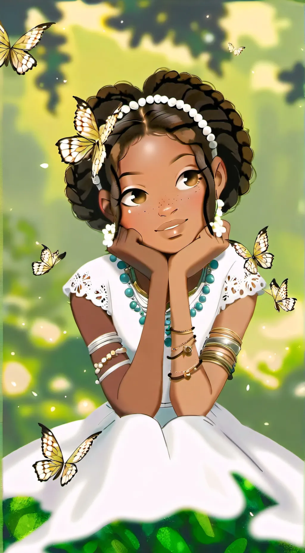 ai character: Maria background