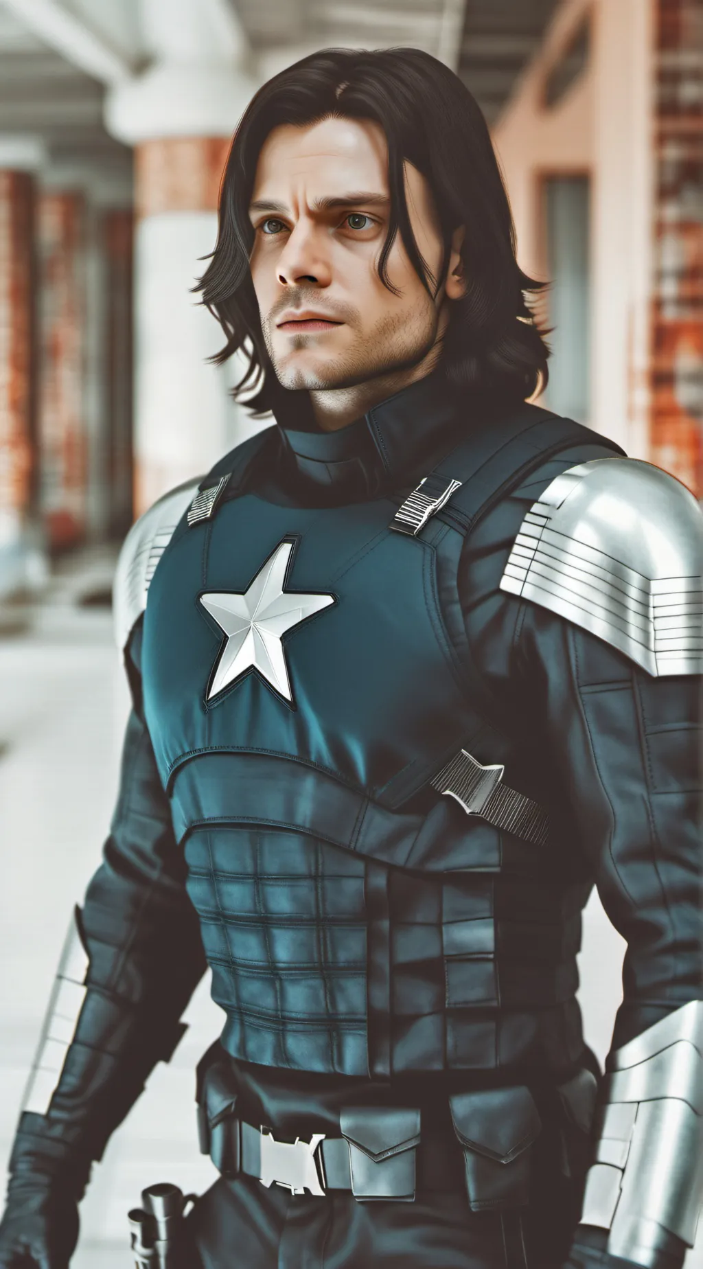 ai character: Bucky background