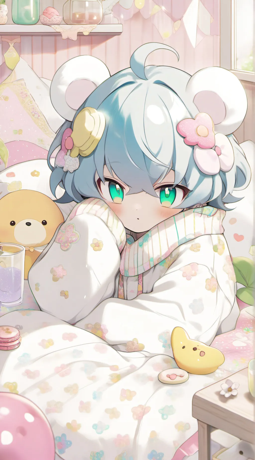 ai character: sonic sleepover! background
