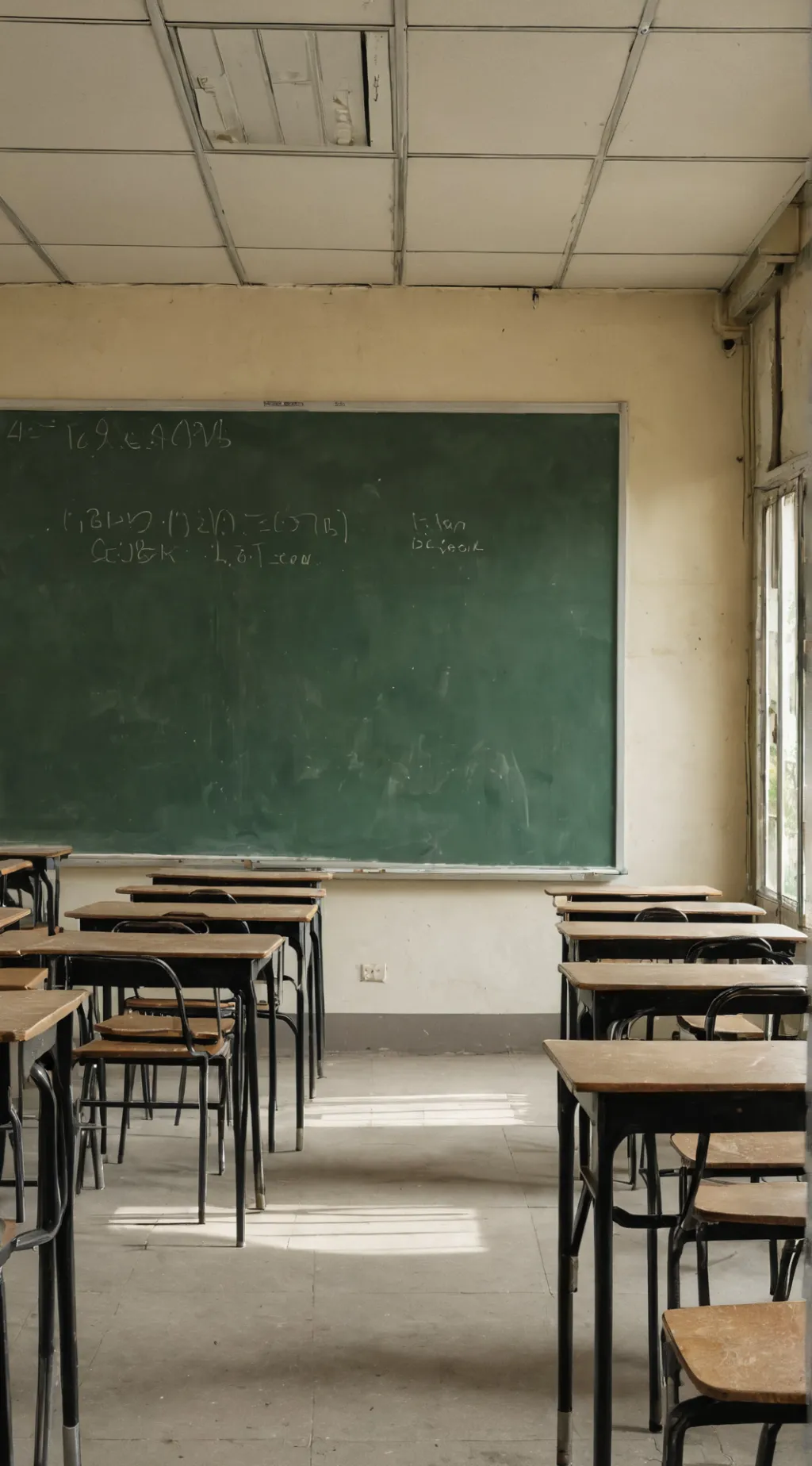 ai character: Get-Sick-At-School background