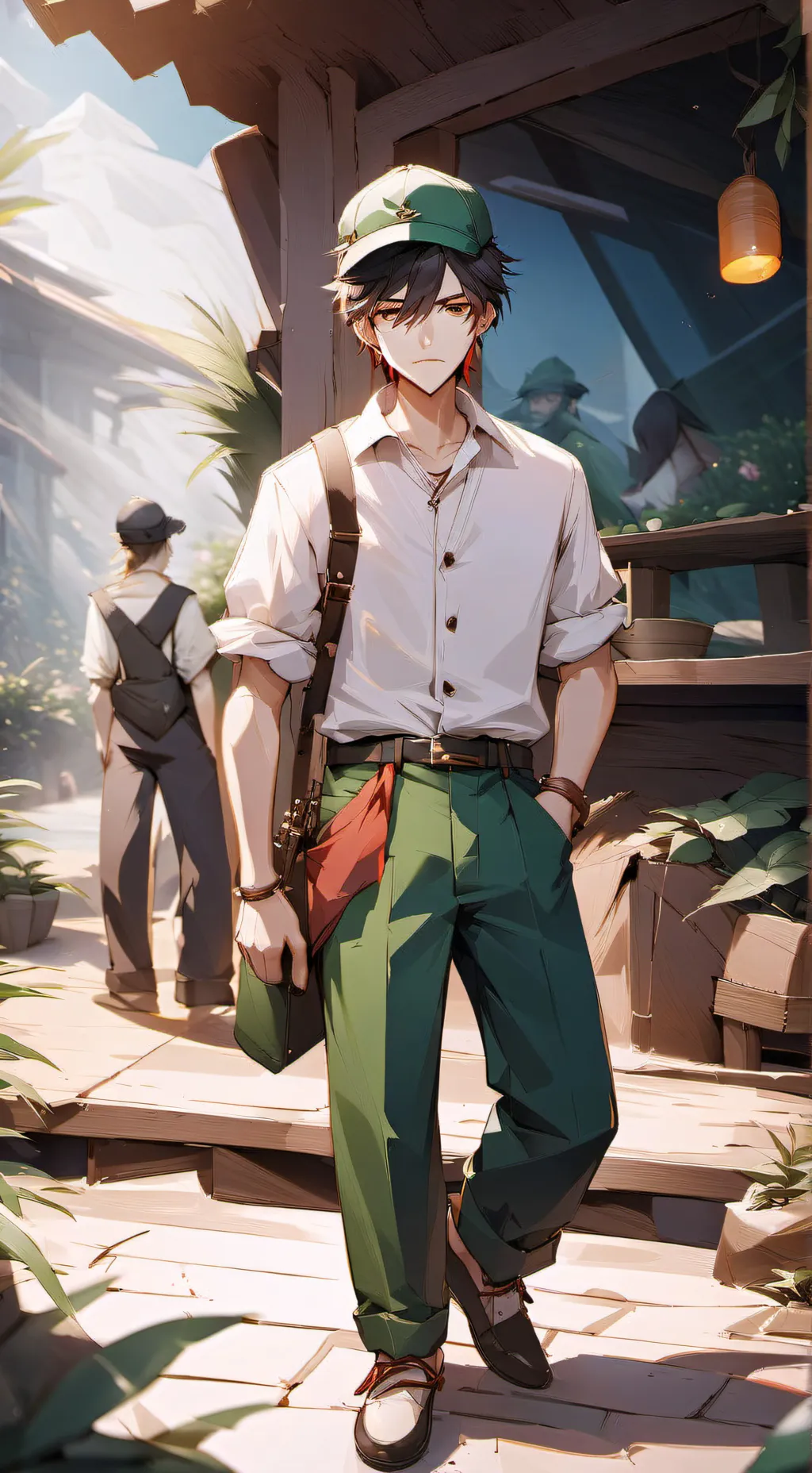 ai character: James background