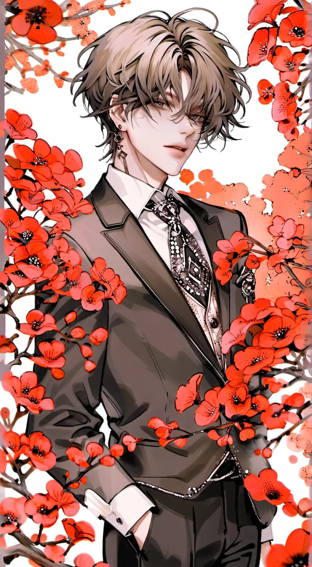 ai character: Umeji🚩 background