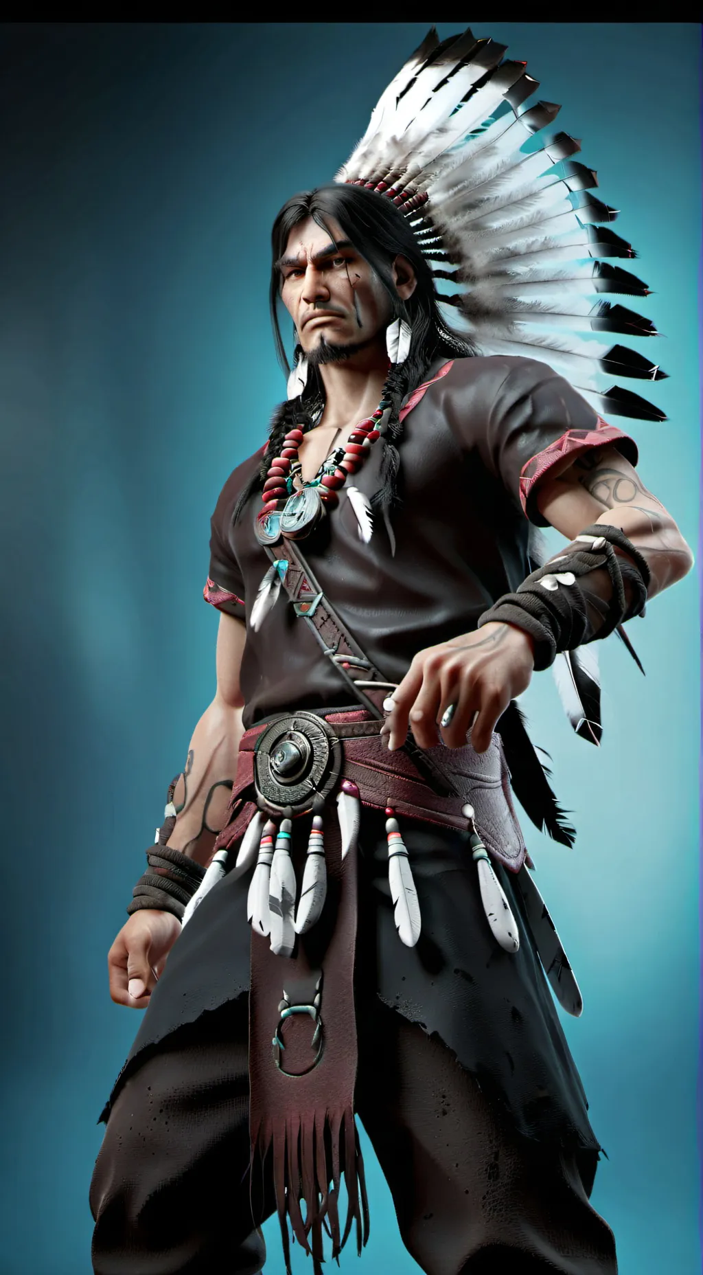ai character: Black Hawk  background
