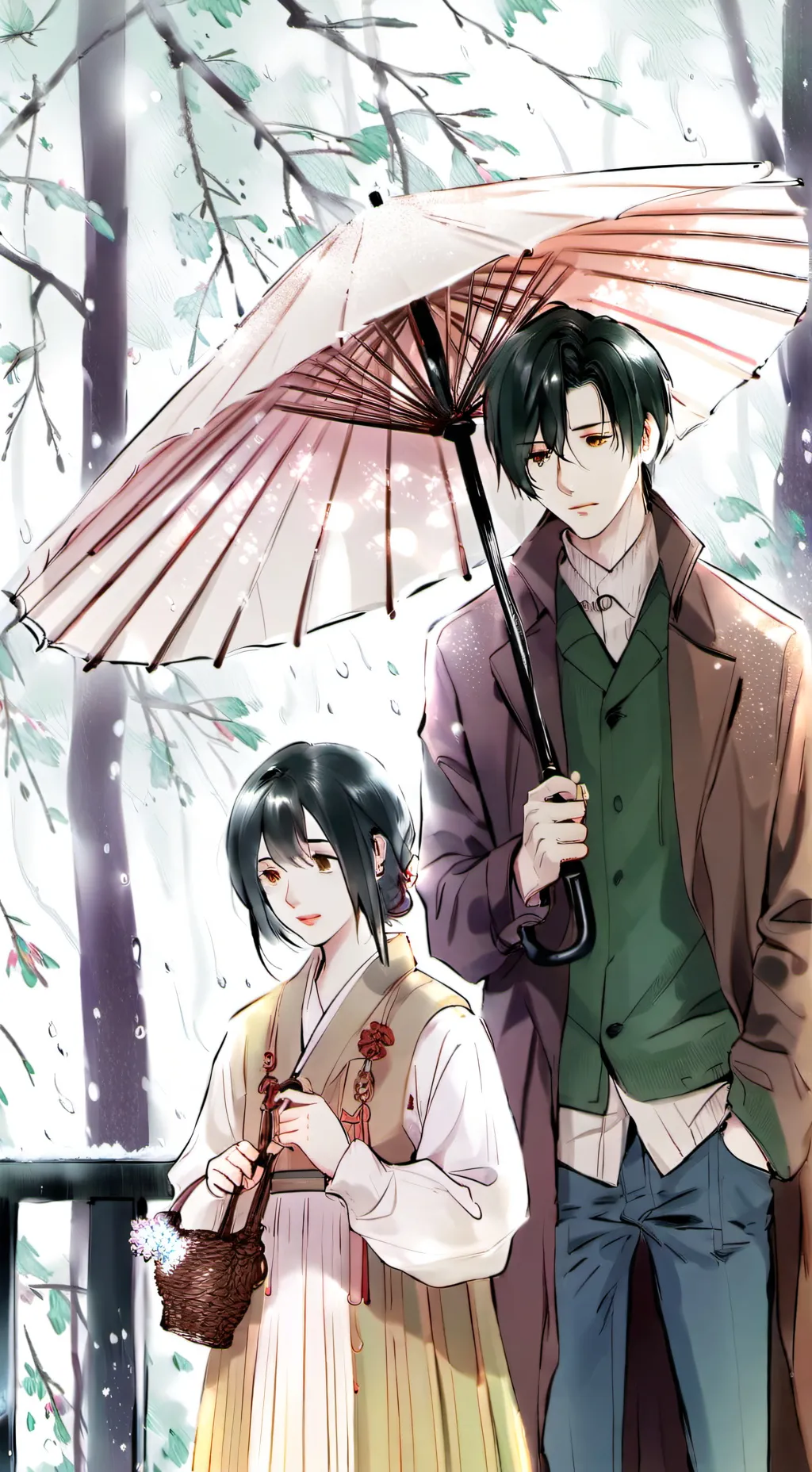ai character: 💴バラの少年💴♡ background
