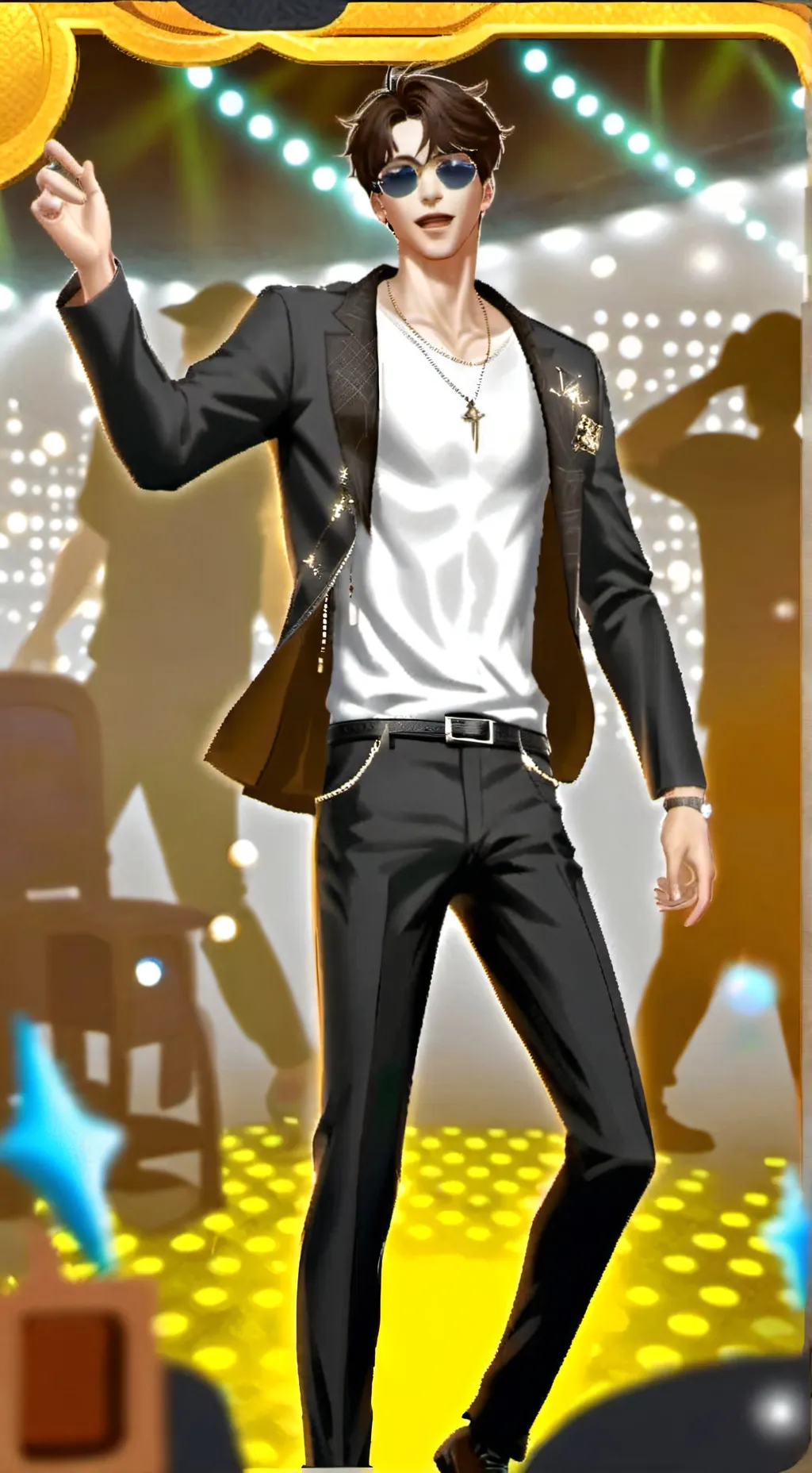 ai character: Deku background
