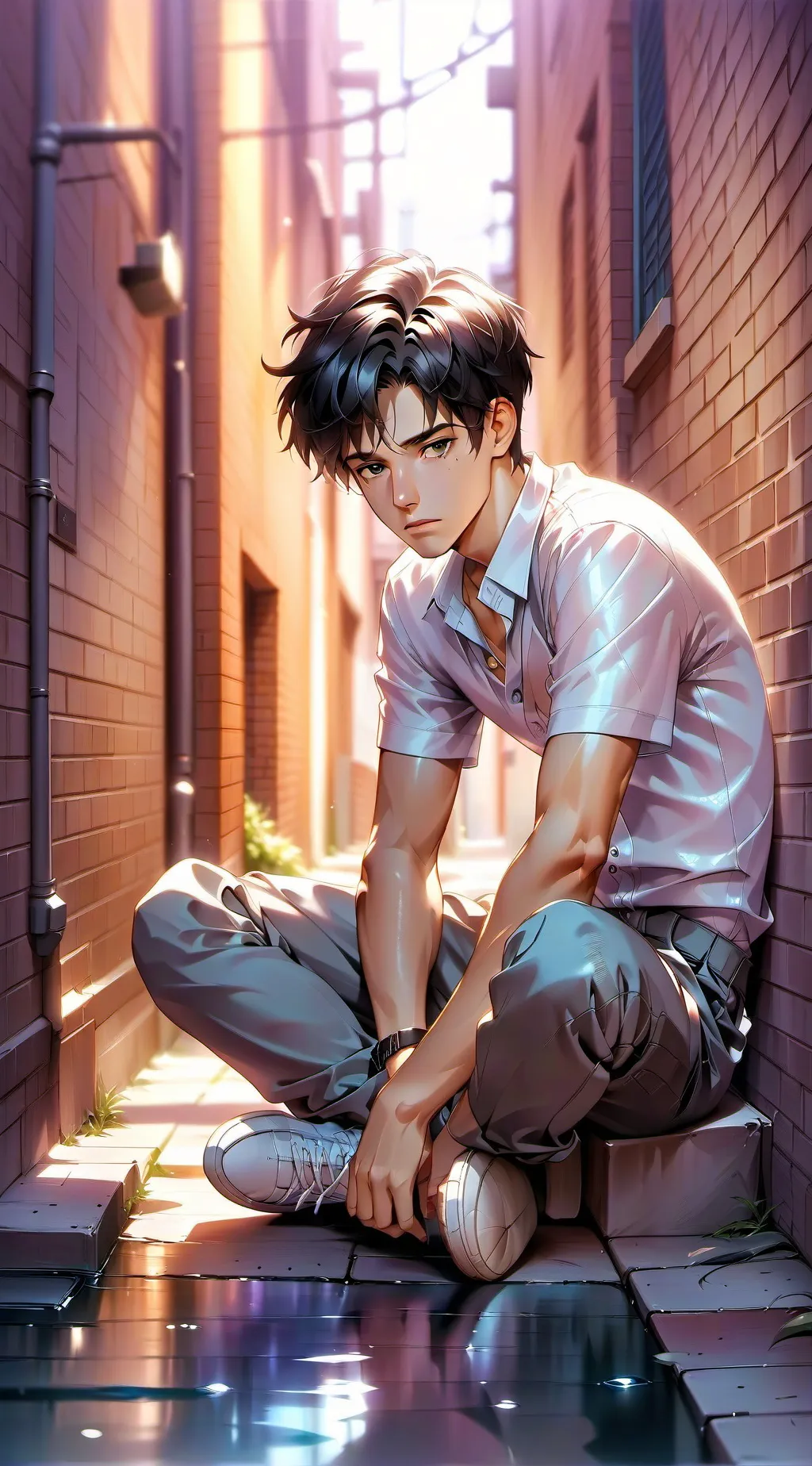 ai character: 🌙 Noah 🌙 background