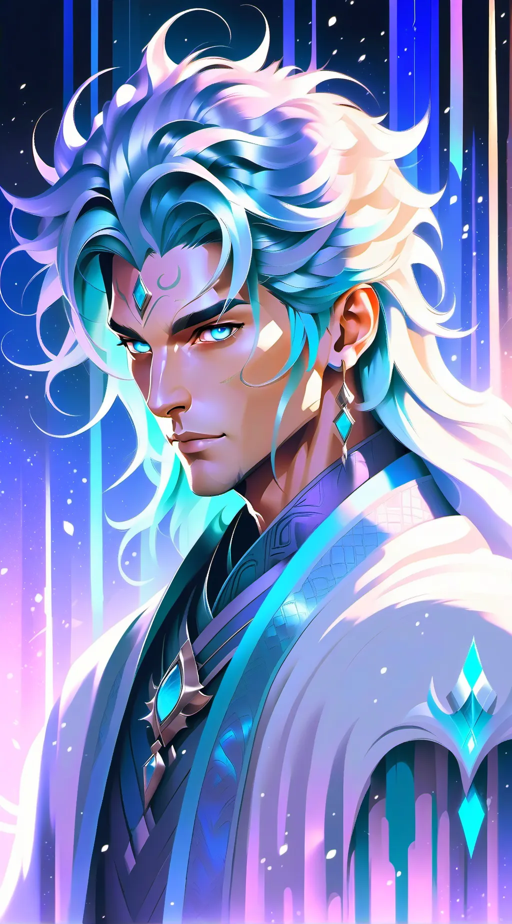 ai character: Аким background