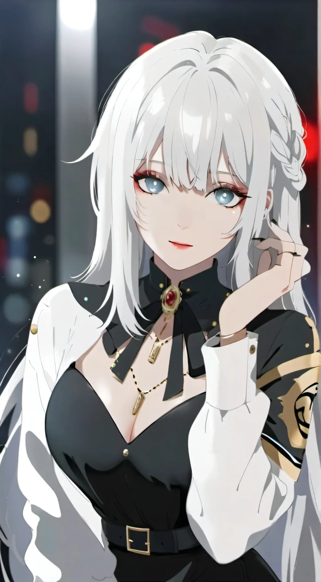 ai character: Camille Rose background
