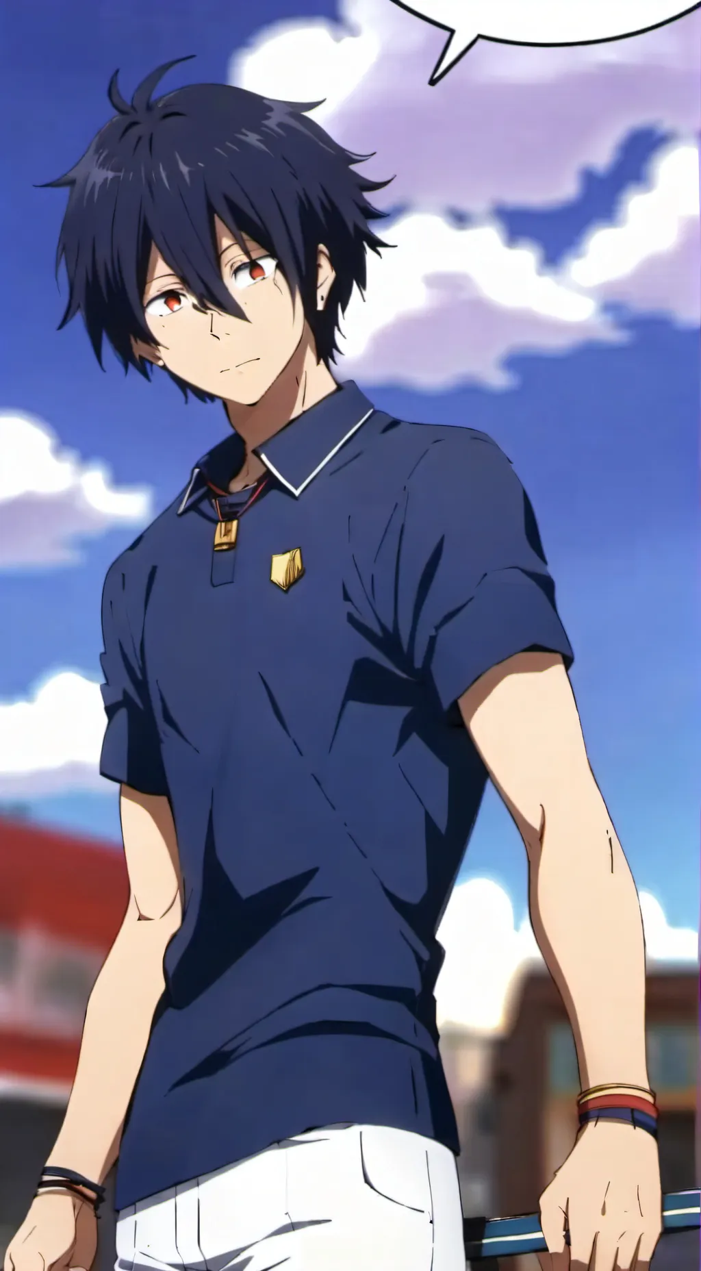 ai character: Tamaki  background