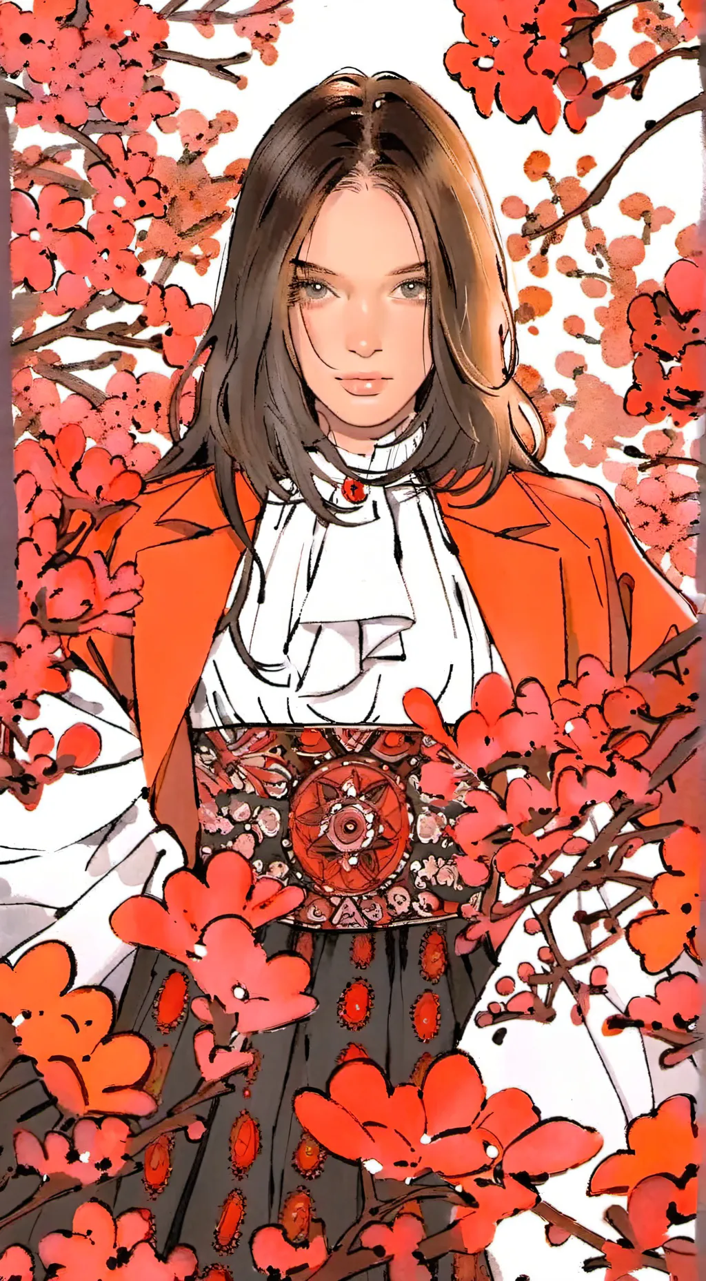 ai character: Rosa background