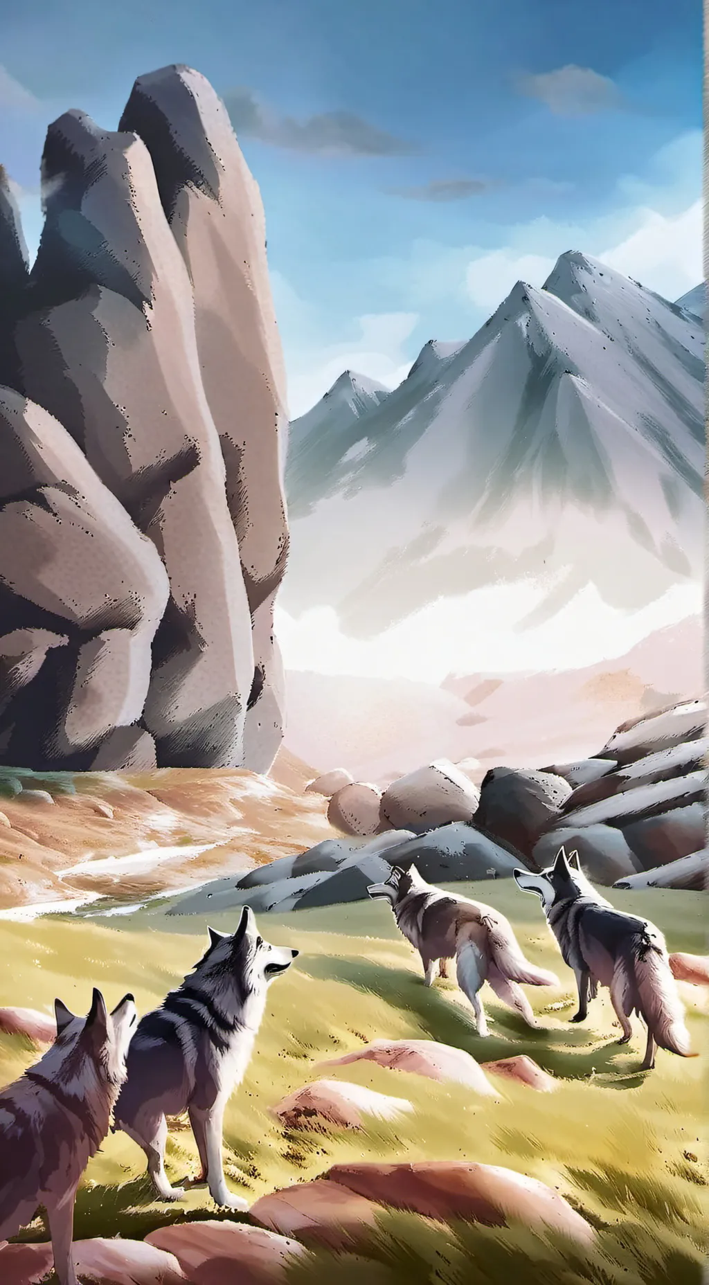 ai character: |~ Wolf Pack ~| background