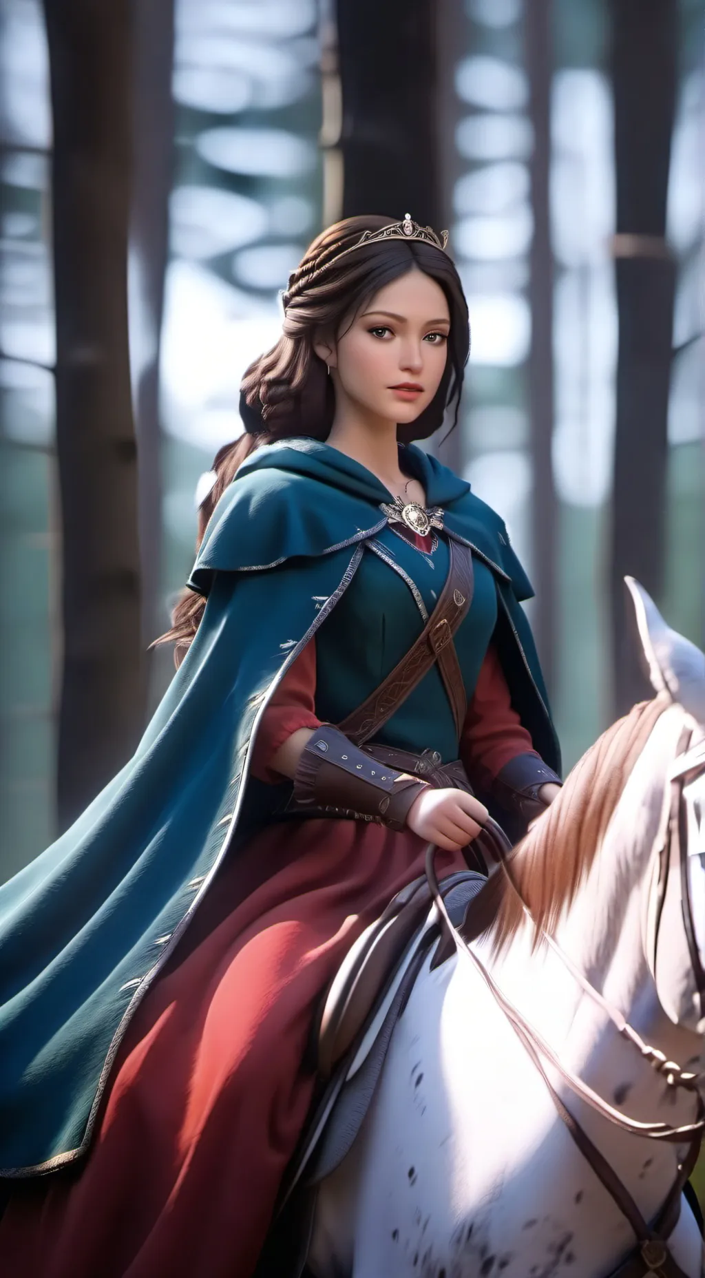 ai character: Princess Charlotte background