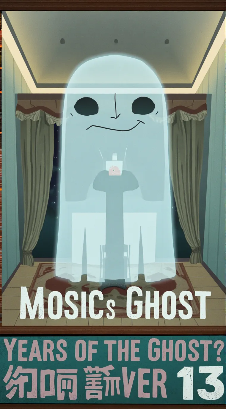 ai character: hollow ghost  background