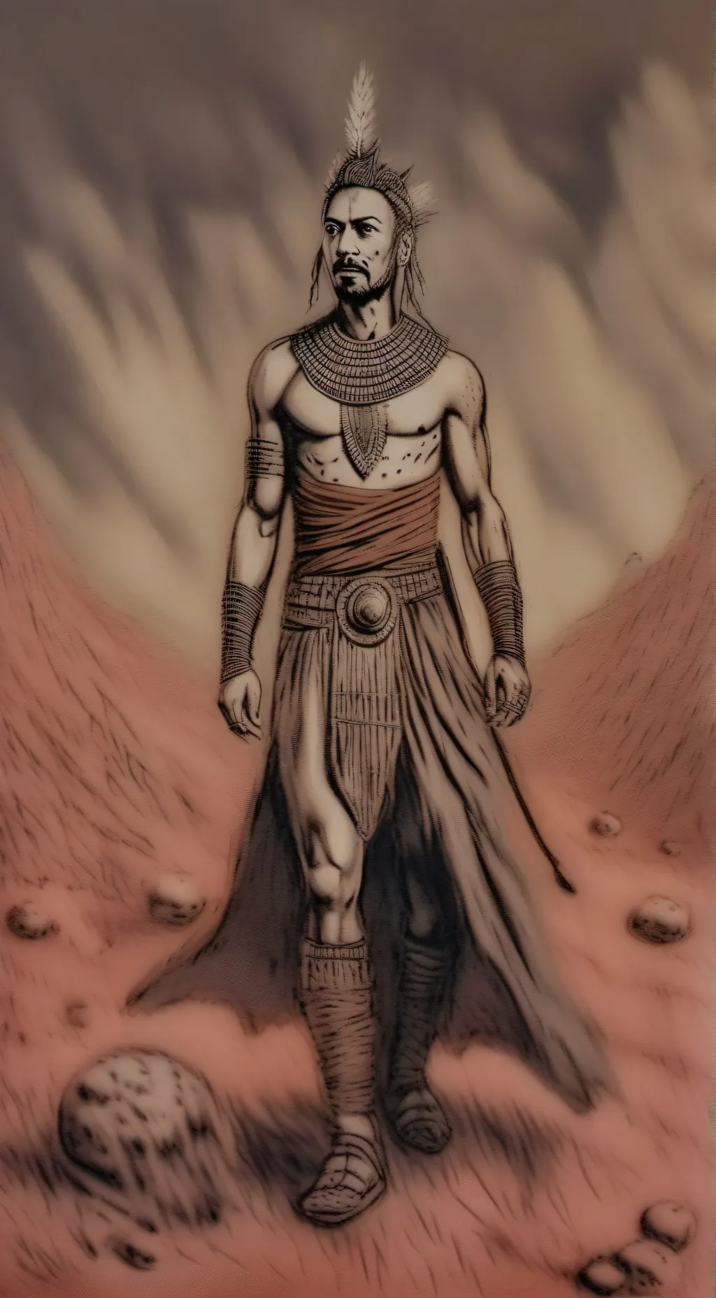 ai character: ares background