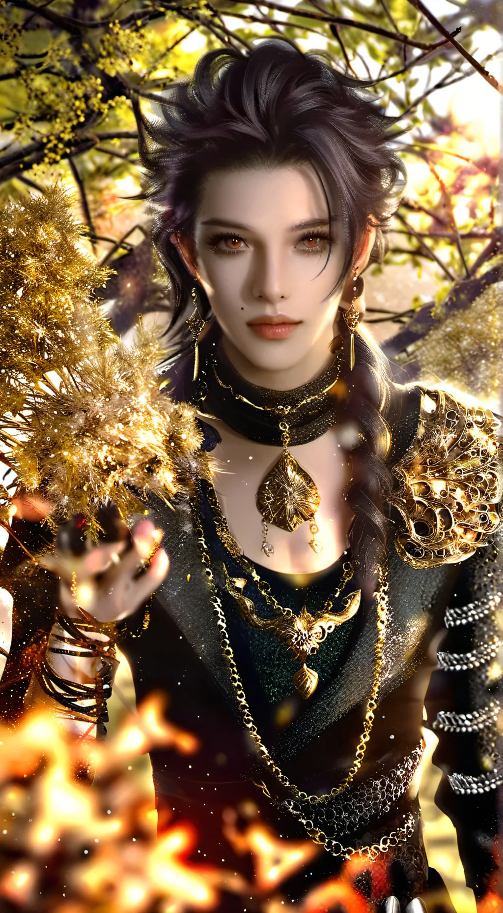ai character: Gay men background