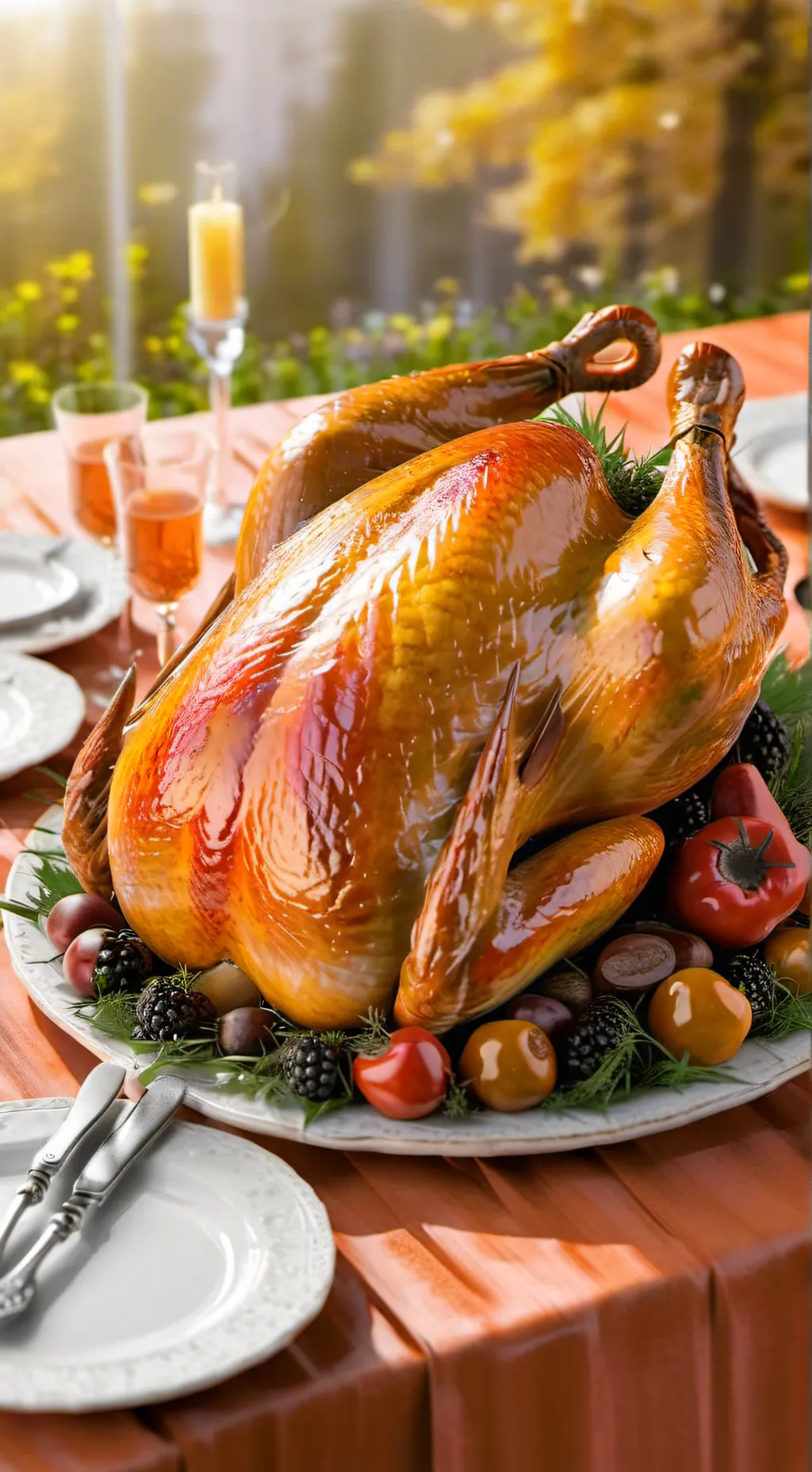 ai character: it’s thanksgivin! background