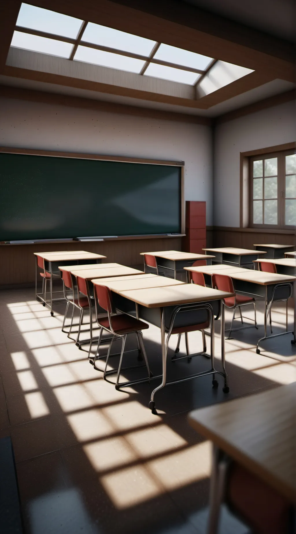 ai character: SCHOOL RP background