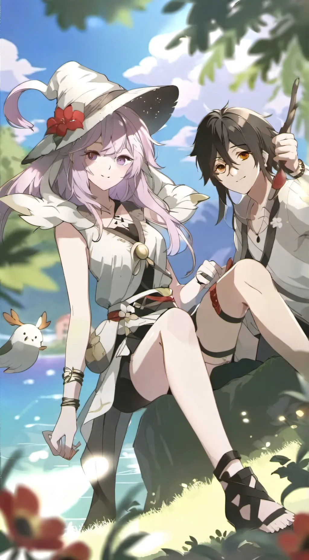 ai character: ??? background