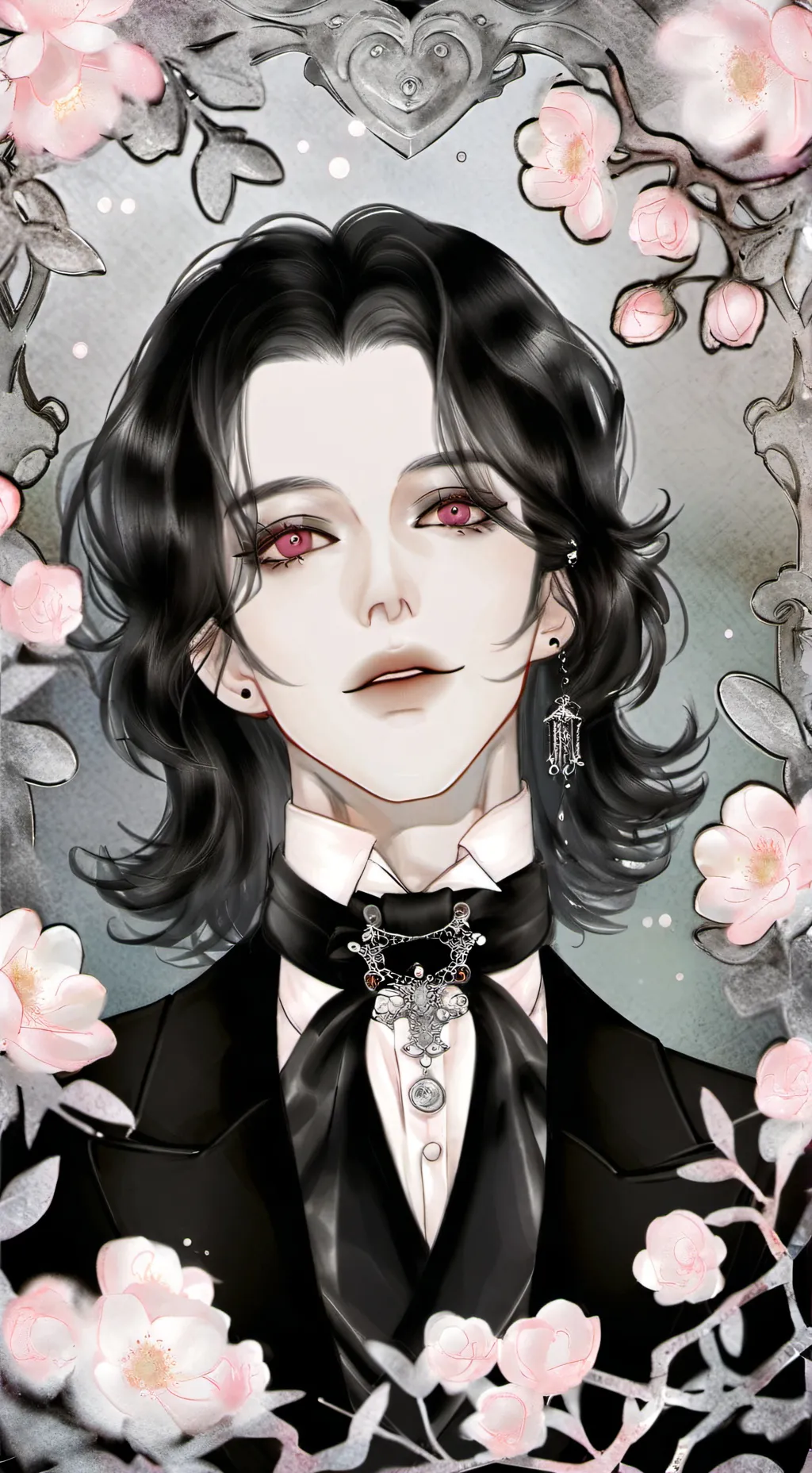 ai character: Simon☕️🐦‍⬛♠️ background